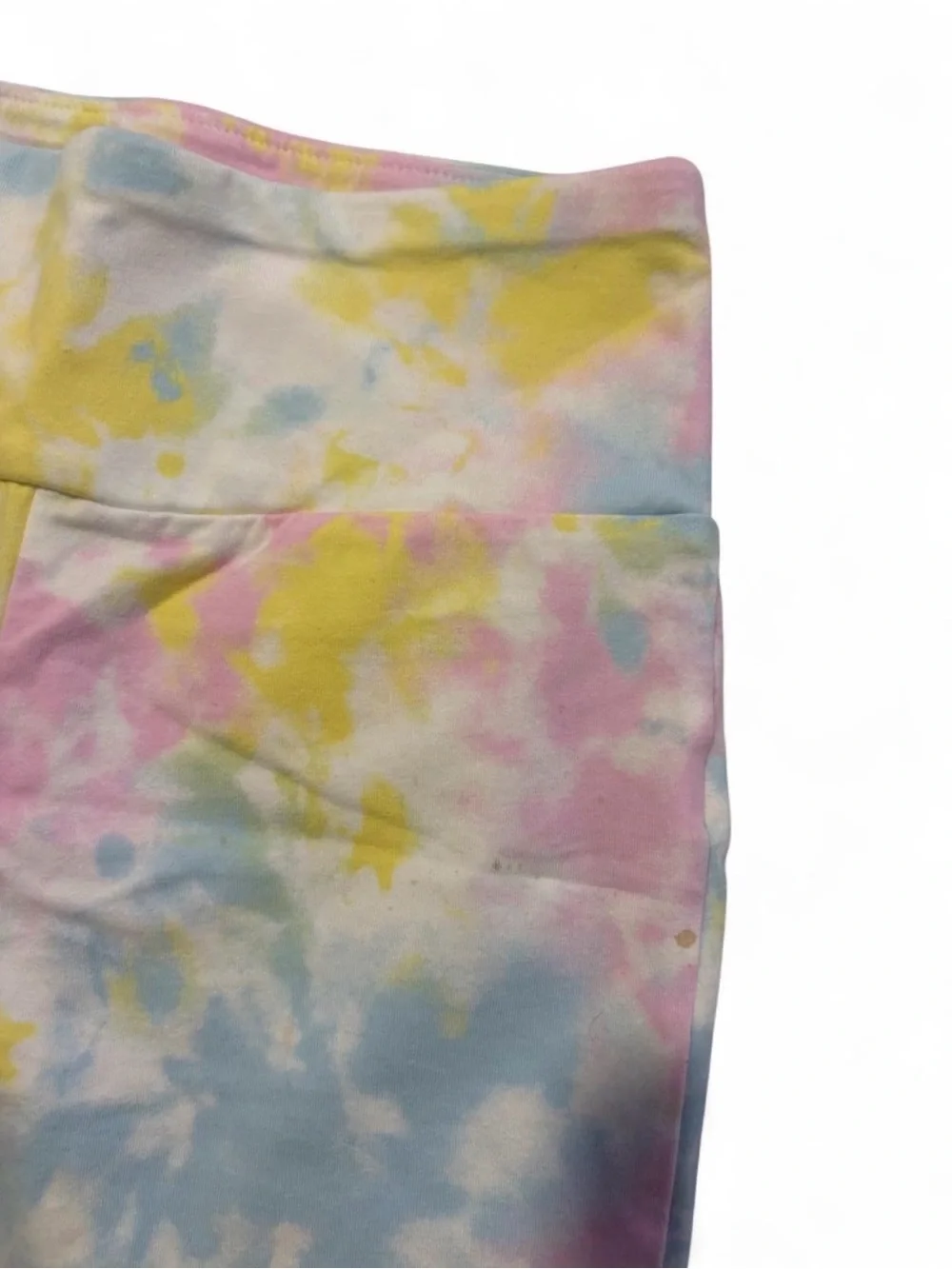 🩷$3 BUNDLED- art class Pastel Tie-Dye High-Waist Bike Shorts
